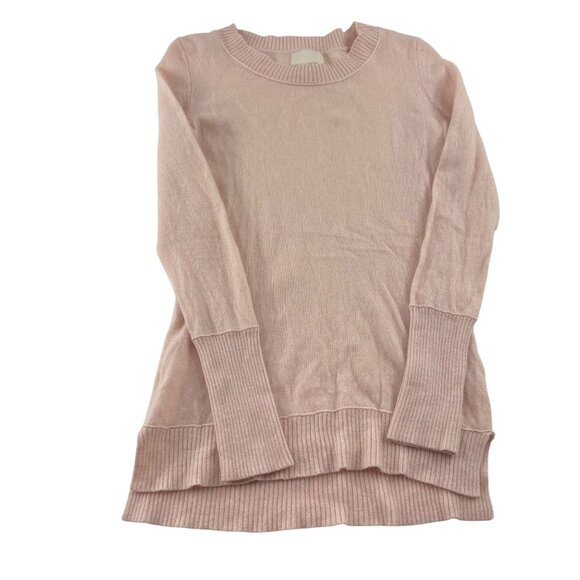 Cynthia Rowley Womens Pink Cashmere Sweater Size M - Picture 1 of 4